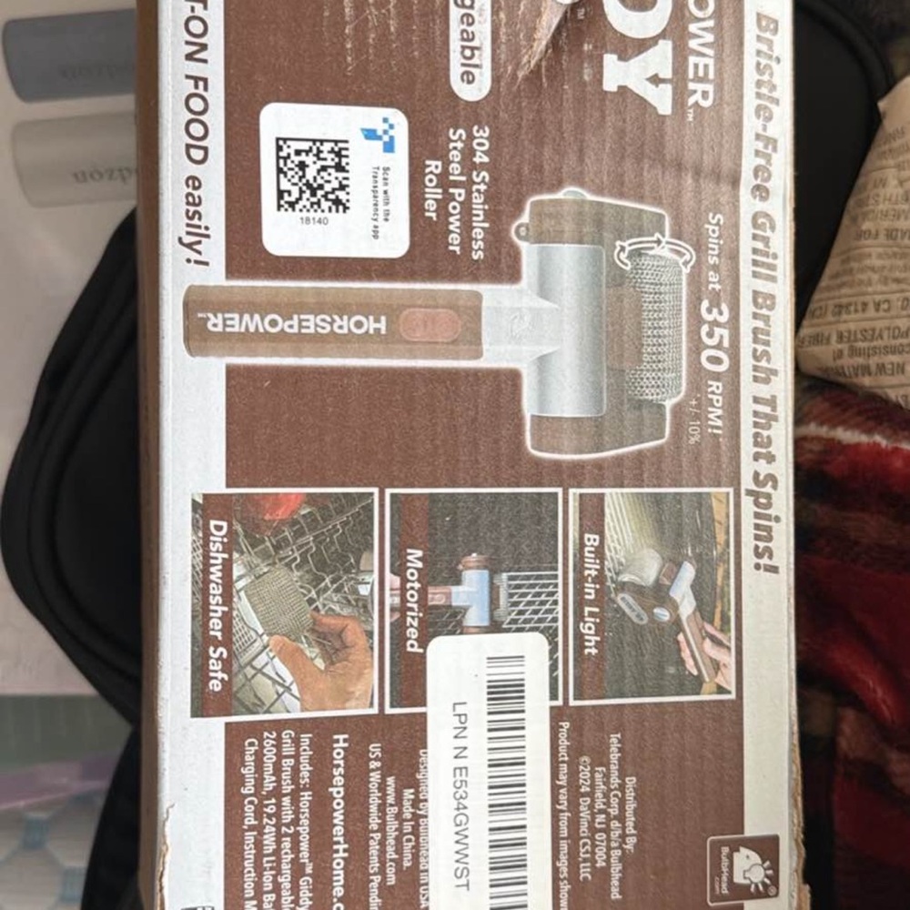 Horspower Grill Brush with Built-in Light